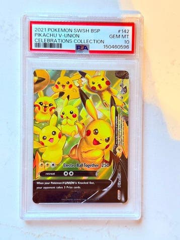 Pokémon - 1 Graded card - Pikachu - PSA - Various sets, Hobby en Vrije tijd, Verzamelkaartspellen | Pokémon, Nieuw