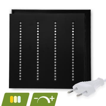 LOUVRE LED PANEEL | NOVA ZWART | 60X60CM | 30W | DIMBAAR |, Ophalen of Verzenden, Nieuw in verpakking