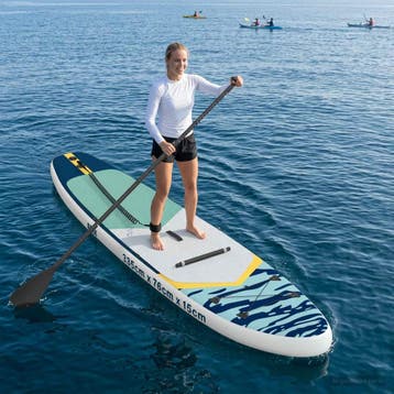 vidaXL SUP Board met zitplaats 2-in-1 APEX 335 x 76 x 15 cm, Watersport en Boten, Suppen, Verzenden, Nieuw