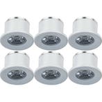 Voordeelpak LED Veranda Spot Verlichting 6 Pack - Velvalux -, Metaal of Aluminium, Nieuw, Ophalen of Verzenden, Led