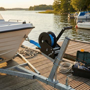 Trekhaak 1500kg band 8m | Laatste Stuks!, Auto diversen, Aanhangers en Bagagewagens, Ophalen of Verzenden, Nieuw