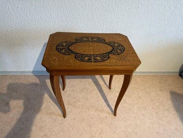 Bijzettafel - Hout - vintage Italiaans Sorrento