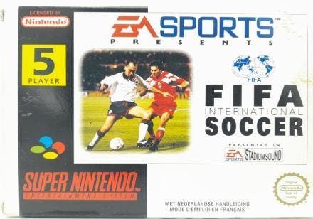 MarioSNES.nl: FIFA International Soccer Compleet - iDEAL!, Spelcomputers en Games, Games | Nintendo Super NES, Gebruikt, Ophalen of Verzenden