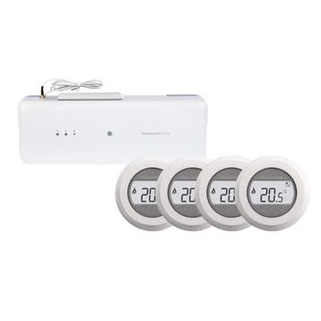 Honeywell Home vloerverwarming pakket HCC100 + 4x Honeywell, Doe-het-zelf en Verbouw, Thermostaten, Verzenden, Nieuw