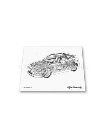 1989 ALFA ROMEO ES 30 PERSMAP ENGELS, Nieuw, Alfa Romeo, Author