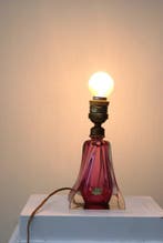 Val Saint Lambert - Lamp - Kristal, Antiek en Kunst, Antiek | Lampen