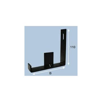 Convector wandconsole beugelset (2 stuks) B:100 mm, Verzenden, Nieuw