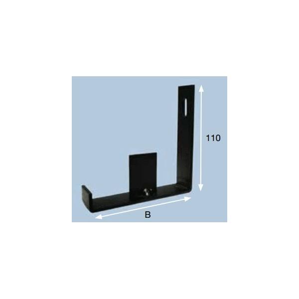 Convector wandconsole beugelset (2 stuks) B:100 mm, Doe-het-zelf en Verbouw, Verwarming en Radiatoren, Verzenden