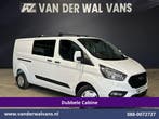 Ford Transit Custom | 2.0 TDCI 131pk L2H1 Dubbele Cabine, Gebruikt, Euro 6, Wit, Dealer onderhouden