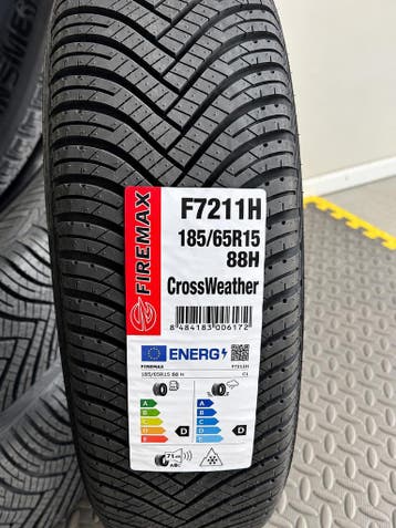 4x 185/65R15 ALL SEASON – €275 INCL. GRATIS MONTAGE, Ophalen, 15 inch, Nieuw, 185 mm