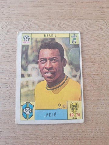 1970 Panini Football International Stars Pelé Niet geplakt -, Nieuw