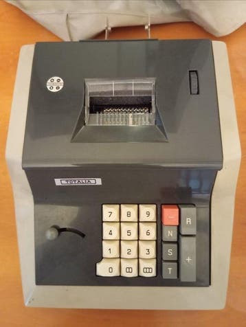 Lagomarsino Totalia P2-S - Rekenmachine - 1960-1970, Antiek en Kunst