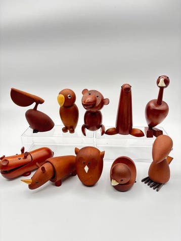 Royal Pet Senshukai - Pop 10 Figurines Set Vintage YC298 -
