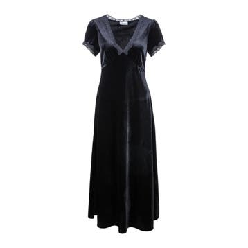 Princess goes Hollywood • fluwelen jurk • 36, Kleding | Dames, Princess goes Hollywood, Verzenden, Zwart, Nieuw