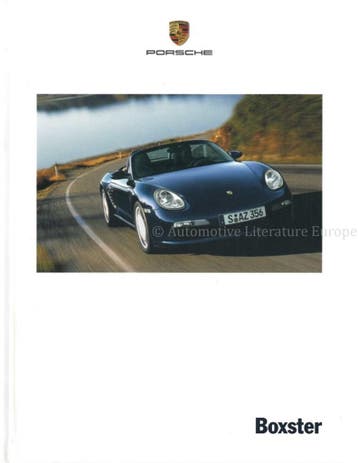 2007 PORSCHE BOXSTER HARDCOVER BROCHURE DUITS, Nieuw, Porsche, Author