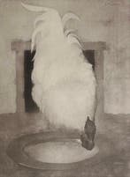 Jan Mankes (1889-1920) - Wyandotte haan, Antiek en Kunst