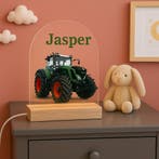 Tractor | Nachtlampje met eigen Naam | Fendt | Groen, Nieuw, Kraamcadeau