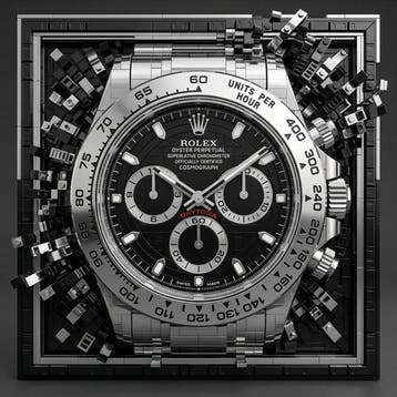 Artxlife - Lego Rolex Daytona Steel Explosion [XXL], Nieuw