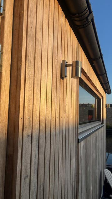 Goedkoop| Gevelbekleding | Thermo | Houten Planken | ACTIE, Minder dan 25 mm, Nieuw, Ophalen of Verzenden, Plank