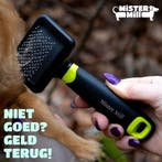 Mister Mill Slickerborstel 10cm – Honden- &amp;, Dieren en Toebehoren, Ophalen of Verzenden, Zo goed als nieuw