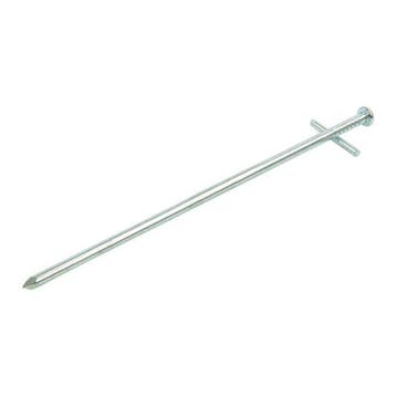 ProPlus Rotspen met dwarspen - Metaal - 23 cm - Voor hard..., Caravans en Kamperen, Kampeeraccessoires, Ophalen of Verzenden, Nieuw