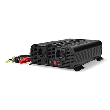 Nedis zuivere sinus omvormer 24V naar 230V 2000 Watt, Ophalen of Verzenden, Nieuw