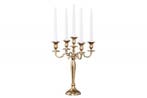 Kandelaar MODERN BAROK 40cm goud 5-armige kroonluchter, Ophalen of Verzenden, Nieuw