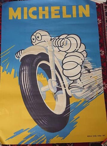 Anonymous - Cartel Michelín 1996 Original Fábrica de Vitoria