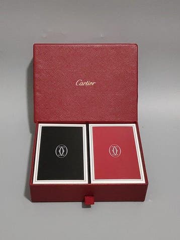 Cartier - Pokerset - Cartier playing cards