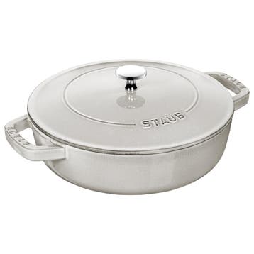 GGM Gastro | STAUB | BRAISERS - Sauteerpan met Chistera Drop, Verzenden, Nieuw