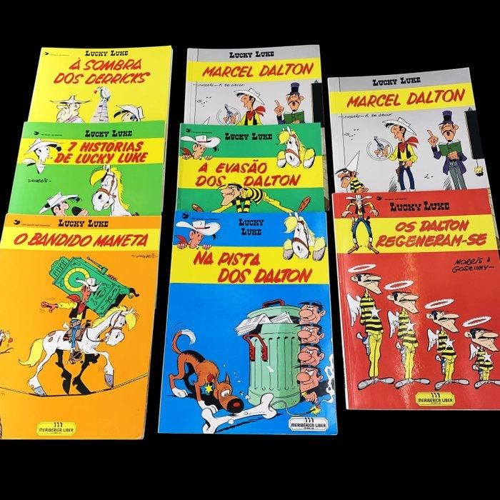 Lucky Luke - Portuguese edition - 8 Album - 1981/1998, Boeken, Stripboeken