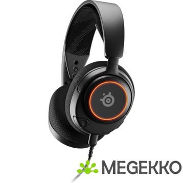 Steelseries Arctis Nova 3 USB Bedraad Zwart Gaming Headset, Verzenden, Nieuw, Steelseries