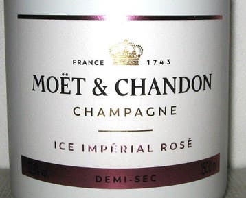 Moët & Chandon, Ice Impérial Rosé - Champagne Demi-Sec - 1, Nieuw