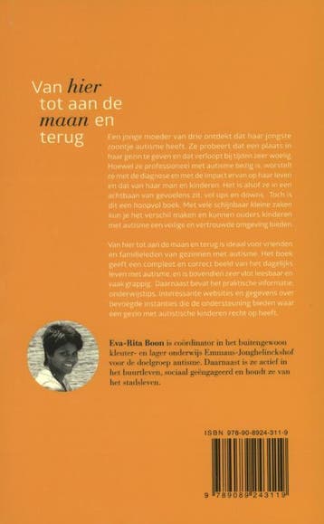 Van hier tot aan de maan en terug 9789089243119, Verzenden, Zo goed als nieuw, Eva-Rita Boon