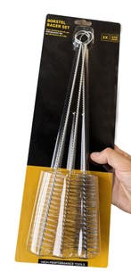 Set met 3 lange borstels (voor schoonmaak van pijpen, ketti, Ophalen of Verzenden, Nieuw