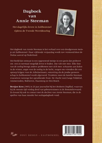 Dagboek van Annie Steeman 9789081931922, Verzenden, Zo goed als nieuw