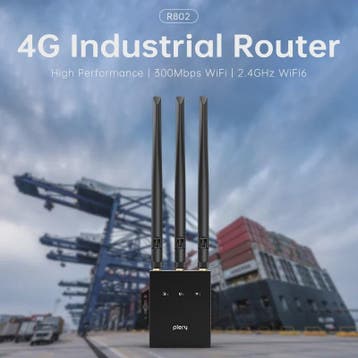 PLERY CAT4 4G LTE WiFi Router met WiFi6, 300Mbps en SIM-kaar, Verzenden, Nieuw
