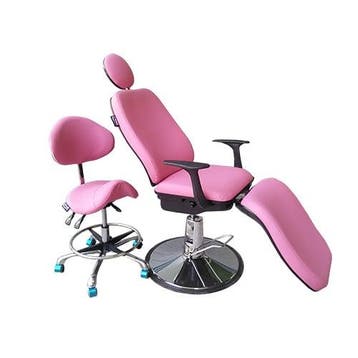 Beverly Hills Make Up Chair Hollywood Kleur: Roze, Verzenden, Nieuw, Overige typen