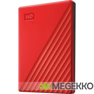 Western Digital My Passport externe harde schijf 2TB Rood, Computers en Software, Verzenden, Nieuw, Western Digital
