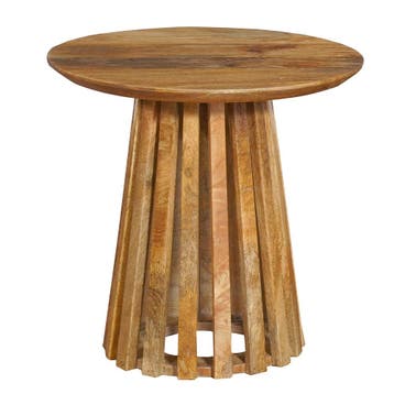 Salontafel Mangohout Rond Zara Medium, Verzenden, Rond, Nieuw, Industriële meubels