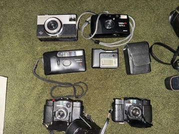 Minox, Yashica different models **read** Analoge camera, Nieuw