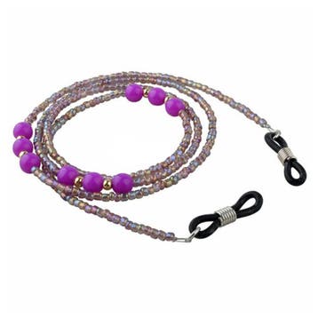Fako Bijoux - Brillenkoord - Ketting - Glaskraaltjes - 2mm -, Verzenden, Nieuw
