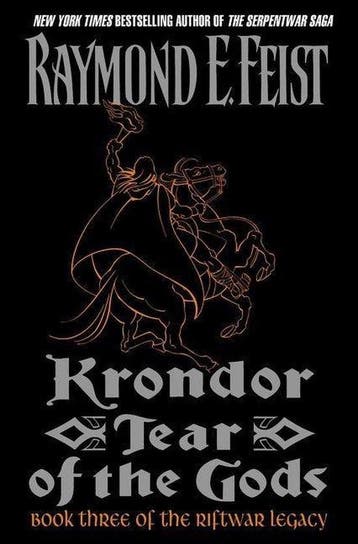 Krondor: Tear Of The Gods - Feist, Verzenden, Gelezen