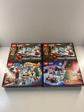 Lego Set - World City - 4X - BRAND NEW / SEALED - ADVENT, Nieuw