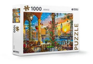 Boek: Venice - puzzel 1000 stukjes - (als nieuw), Boeken, Verzenden, Zo goed als nieuw