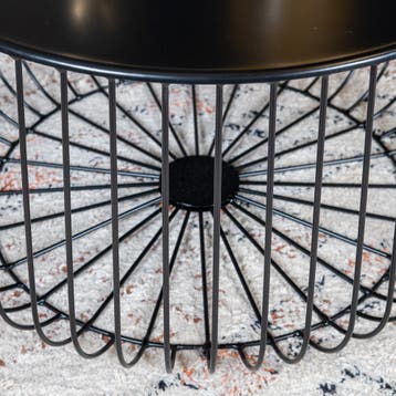 Ontvangsttafel Elyne, Ø60cm, metaal, Overige plaatsen, Ophalen of Verzenden, Nieuw in verpakking, Tafel