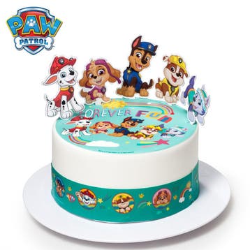 Taartdecoratie Sheets Paw Patrol Forever Fun Set/10, Verzenden, Nieuw