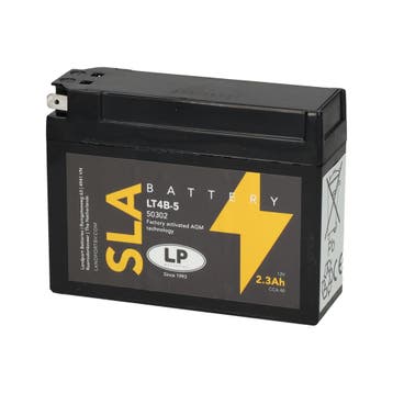 Landport (LP) SLA LT4B-5 motor accu 12 volt 2,3 ah (50302 -, Motoren, Ophalen of Verzenden, Nieuw