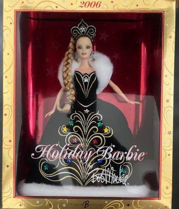 Mattel - Barbiepop Holiday Barbie 2006 – Bob Mackie