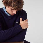 2dekans | Lacoste Organisch Katoen V-hals Trui - Sporttruien, Ophalen of Verzenden, Zo goed als nieuw, Lacoste